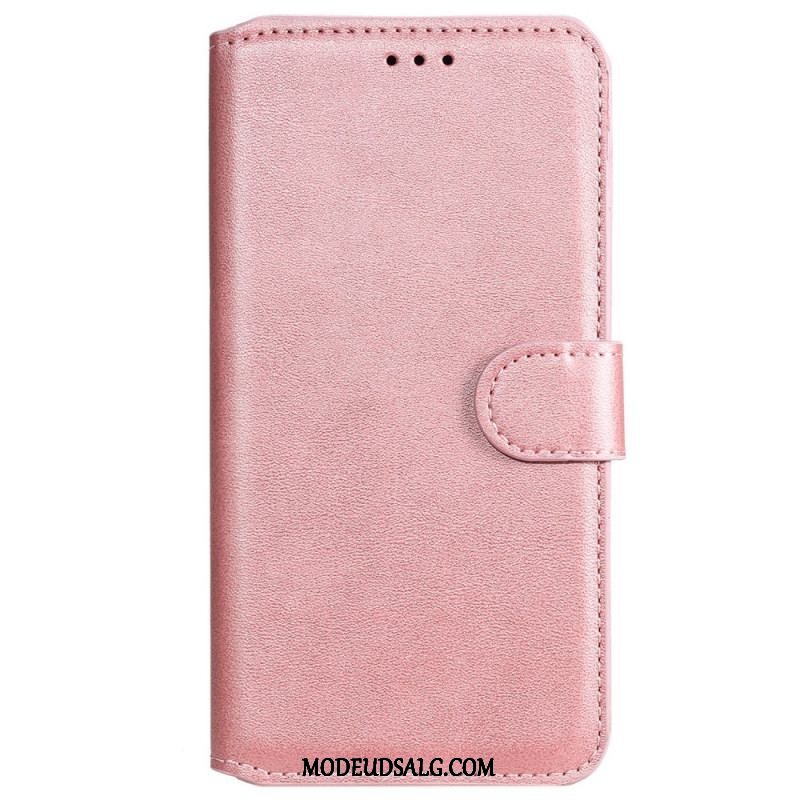 Læder Cover Samsung Galaxy A53 5G Solid Color Series