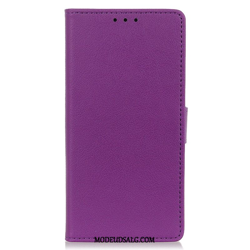 Læder Cover Samsung Galaxy A55 5g Telefon Etui Klassisk