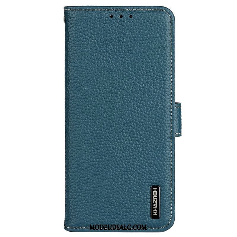 Læder Cover Samsung Galaxy M33 5G Khazneh Litchi Læder