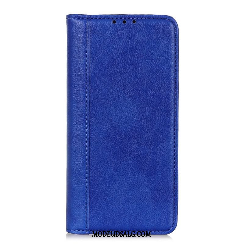 Læder Cover Samsung Galaxy M52 5G Flettet Læder