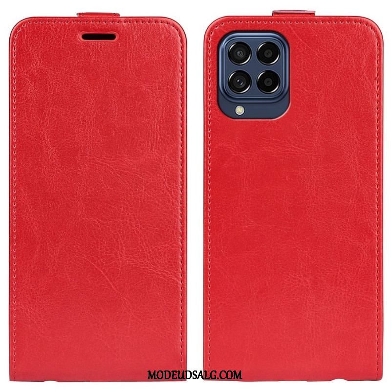 Læder Cover Samsung Galaxy M53 5G Flip Cover Sammenfoldelig