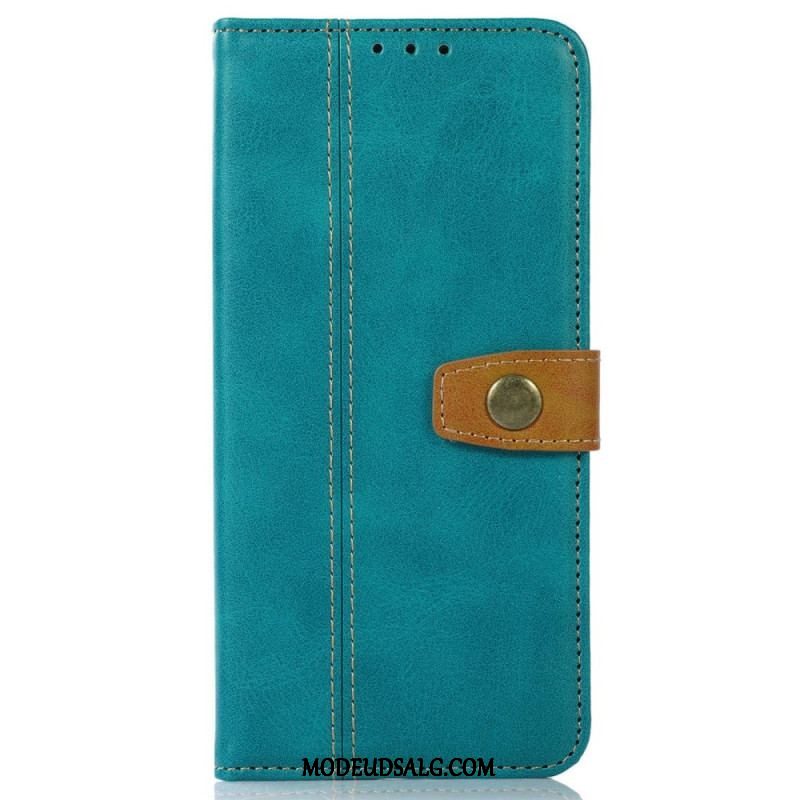 Læder Cover Samsung Galaxy M53 5G Vintage Rem