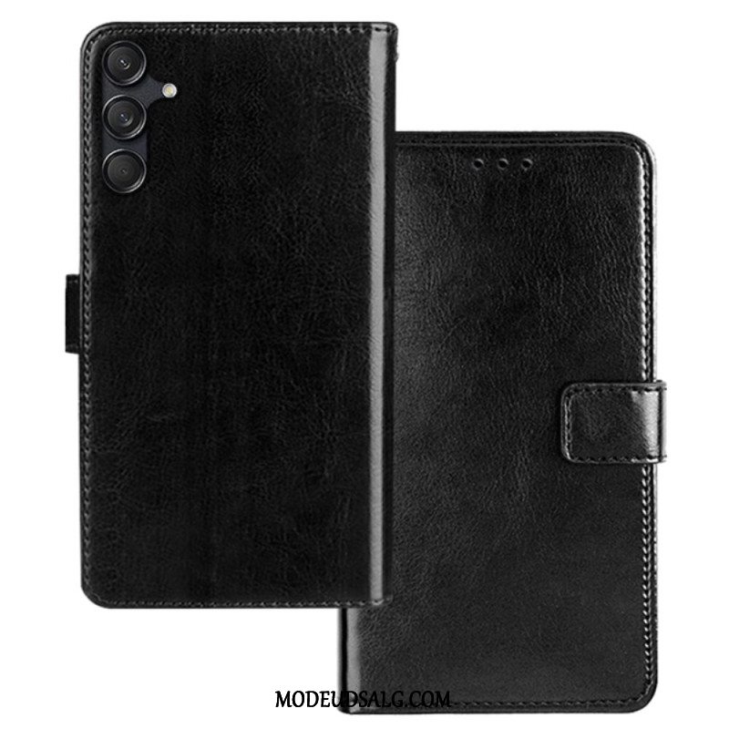 Læder Cover Samsung Galaxy M55 5g Telefon Etui Idewei