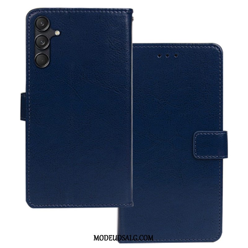 Læder Cover Samsung Galaxy M55 5g Telefon Etui Idewei