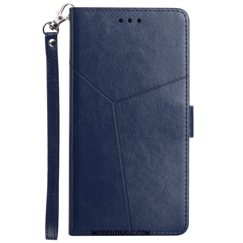 Læder Cover Samsung Galaxy M55 5g Telefon Etui Y-remdesign