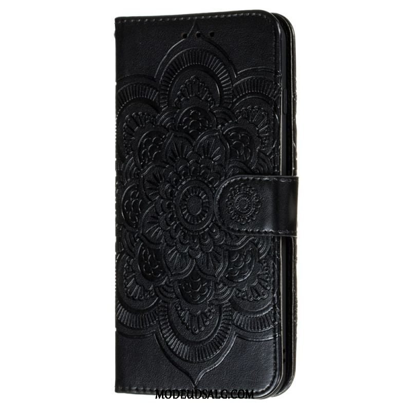 Læder Cover Samsung Galaxy S22 Plus 5G Fuld Mandala