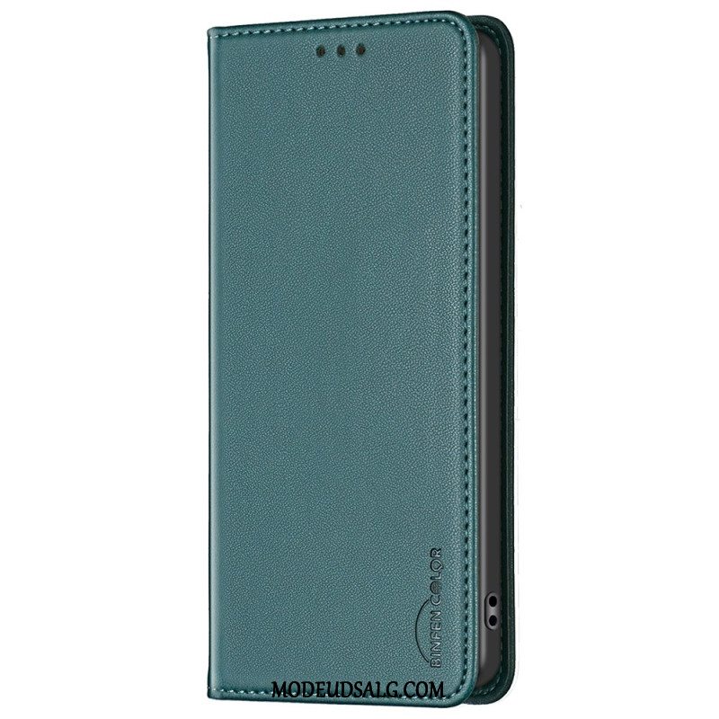 Læder Cover Samsung Galaxy S24 Fe Telefon Etui Binfen Farve