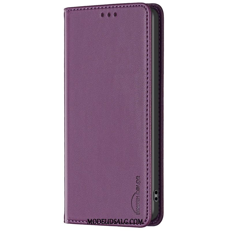 Læder Cover Samsung Galaxy S24 Fe Telefon Etui Binfen Farve