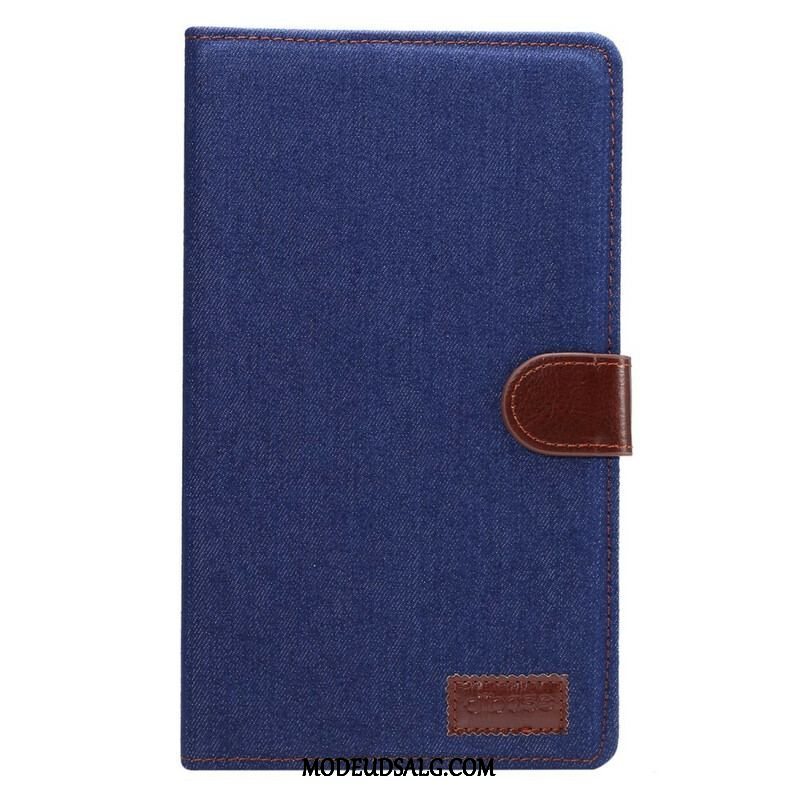 Læder Cover Samsung Galaxy Tab A7 Lite Jeans