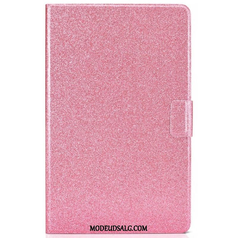 Læder Cover Samsung Galaxy Tab A8 (2021) Glitrende Glitter