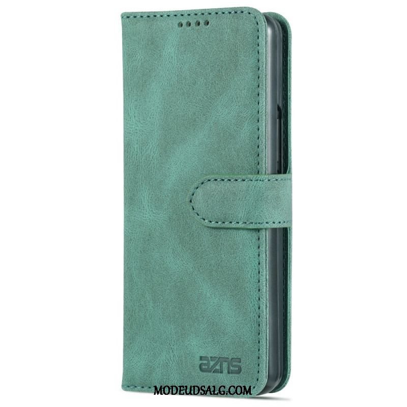 Læder Cover Samsung Galaxy Z Fold 3 5G Azns Læderstyling