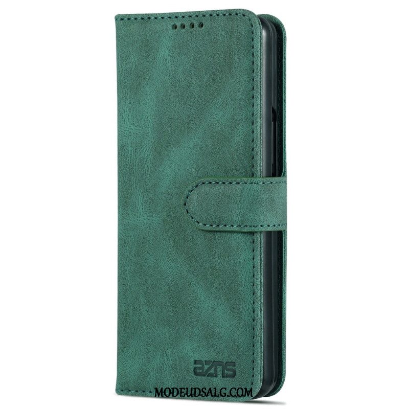 Læder Cover Samsung Galaxy Z Fold 6 Azns Ruskindseffekt