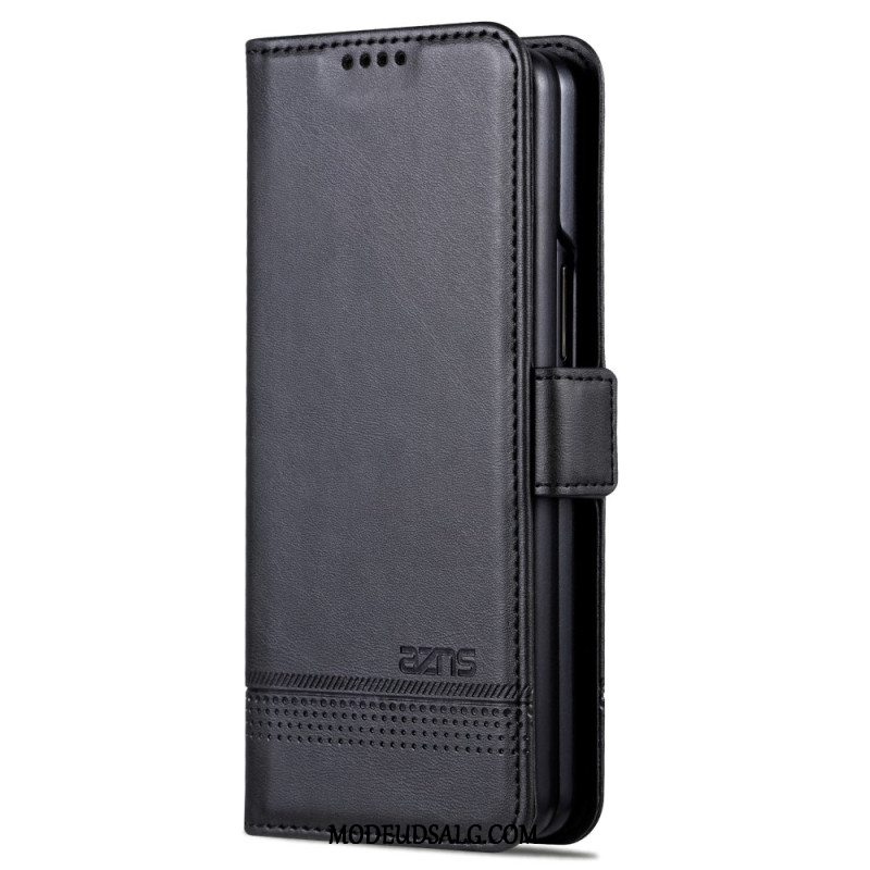 Læder Cover Samsung Galaxy Z Fold 6 Telefon Etui Azns