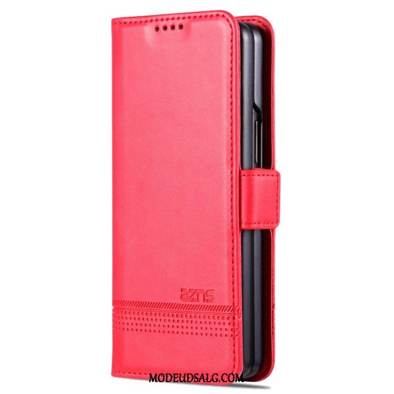 Læder Cover Samsung Galaxy Z Fold 6 Telefon Etui Azns