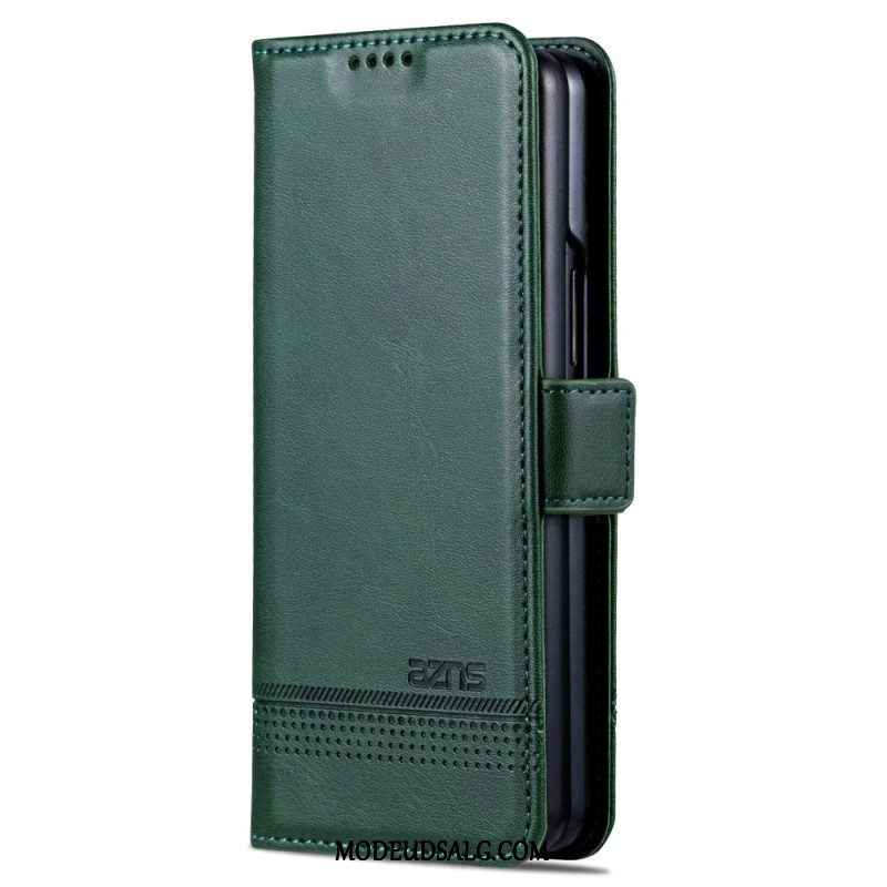 Læder Cover Samsung Galaxy Z Fold 6 Telefon Etui Azns