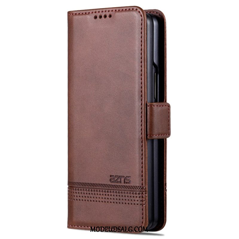 Læder Cover Samsung Galaxy Z Fold 6 Telefon Etui Azns