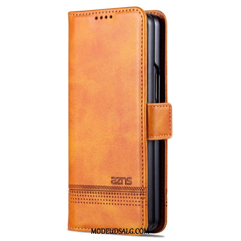 Læder Cover Samsung Galaxy Z Fold 6 Telefon Etui Azns