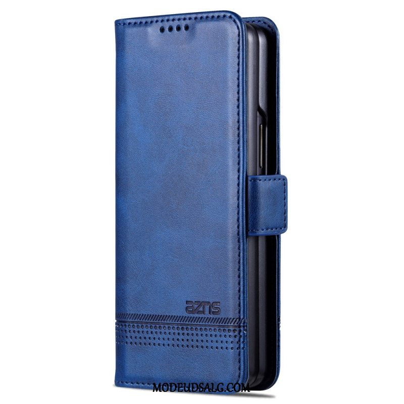 Læder Cover Samsung Galaxy Z Fold 6 Telefon Etui Azns