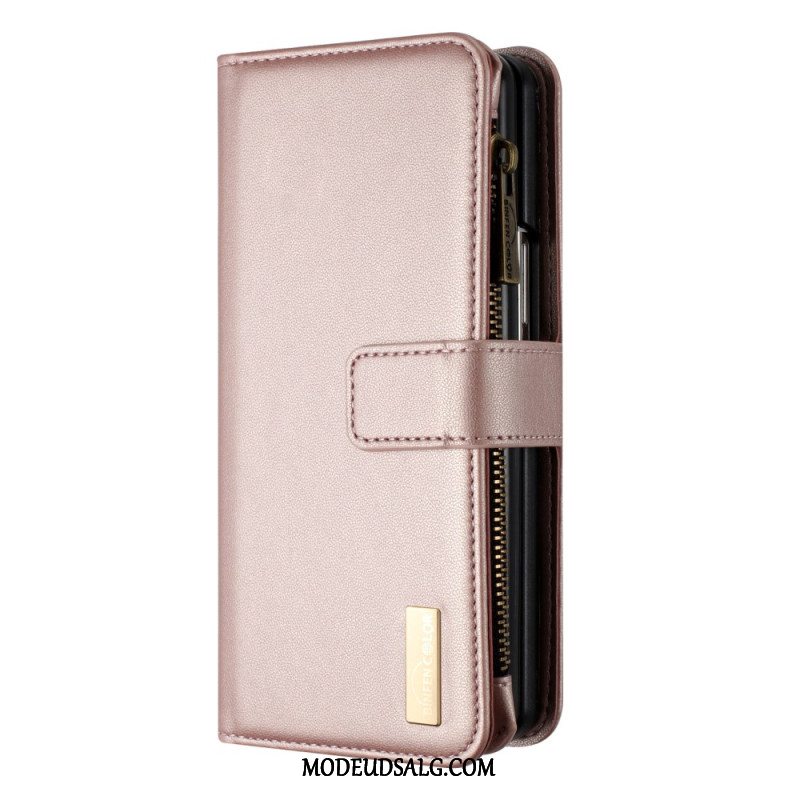 Læder Cover Samsung Galaxy Z Fold 6 Telefon Etui Binfen Pung