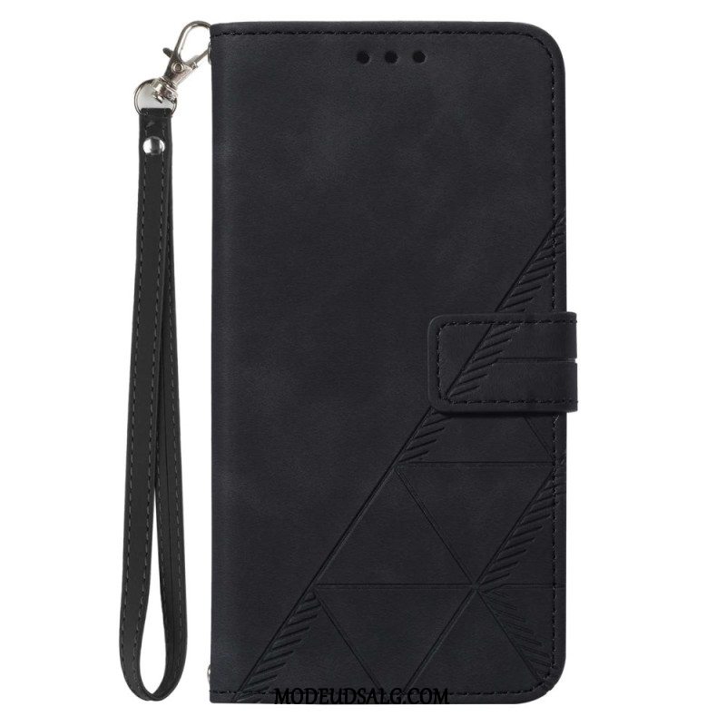 Læder Cover Samsung Galaxy Z Fold 6 Telefon Etui Remtrekanter