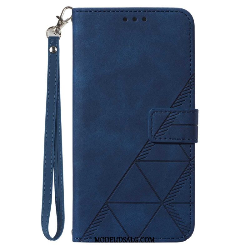 Læder Cover Samsung Galaxy Z Fold 6 Telefon Etui Remtrekanter