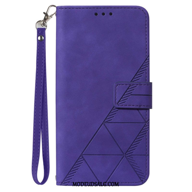 Læder Cover Samsung Galaxy Z Fold 6 Telefon Etui Remtrekanter