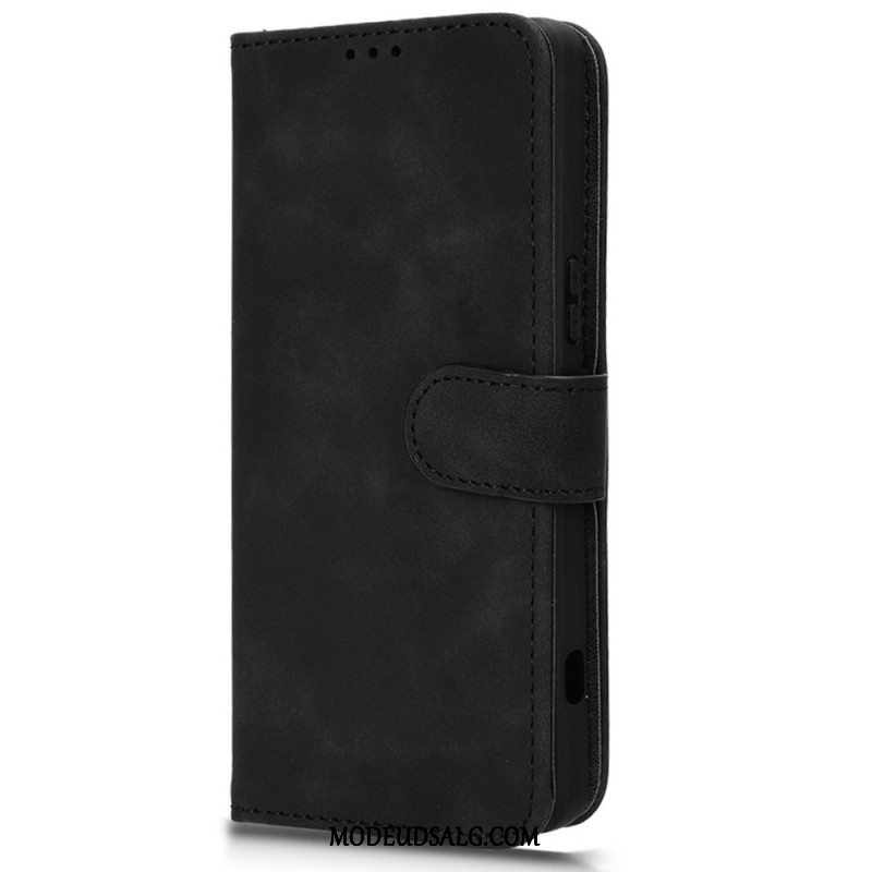 Læder Cover Sony Xperia 1 Vi Telefon Etui Ruskindseffekt