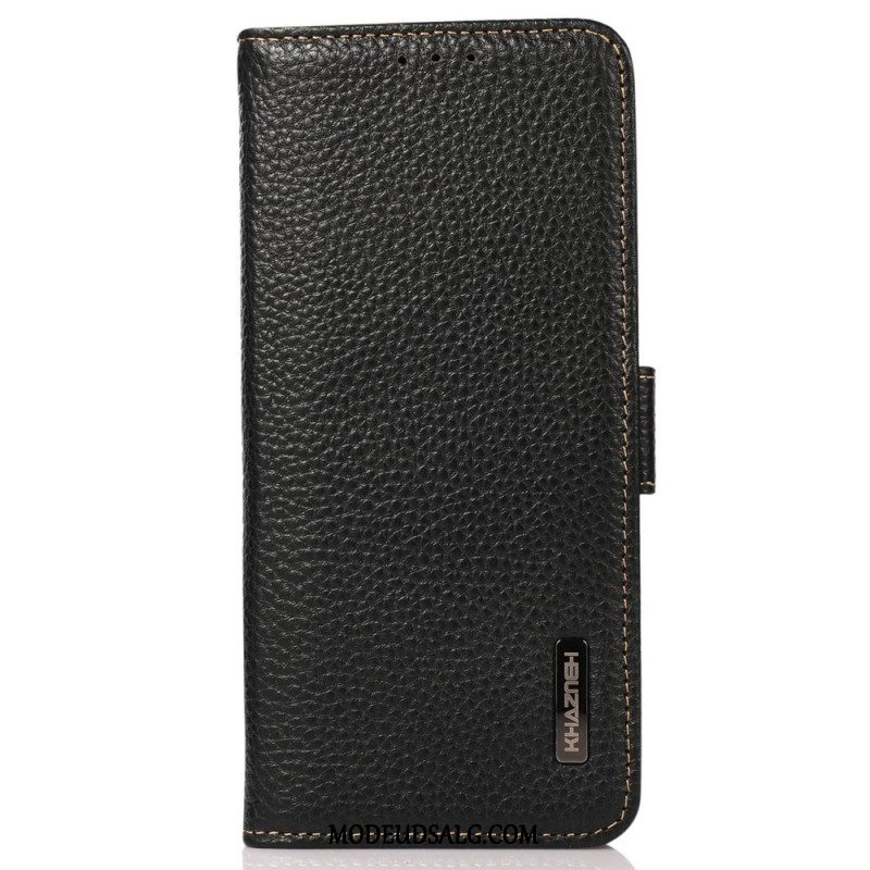 Læder Cover Sony Xperia 10 Vi Telefon Etui Khazneh Rfid Blocking Wallet