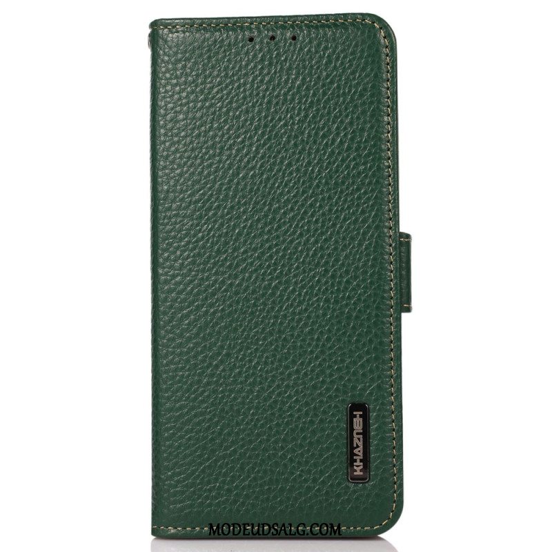 Læder Cover Sony Xperia 10 Vi Telefon Etui Khazneh Rfid Blocking Wallet