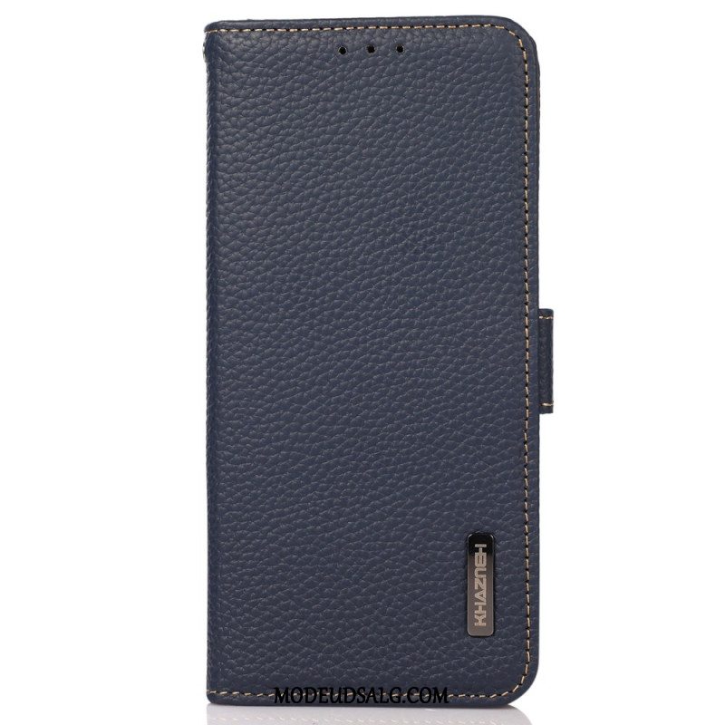 Læder Cover Sony Xperia 10 Vi Telefon Etui Khazneh Rfid Blocking Wallet