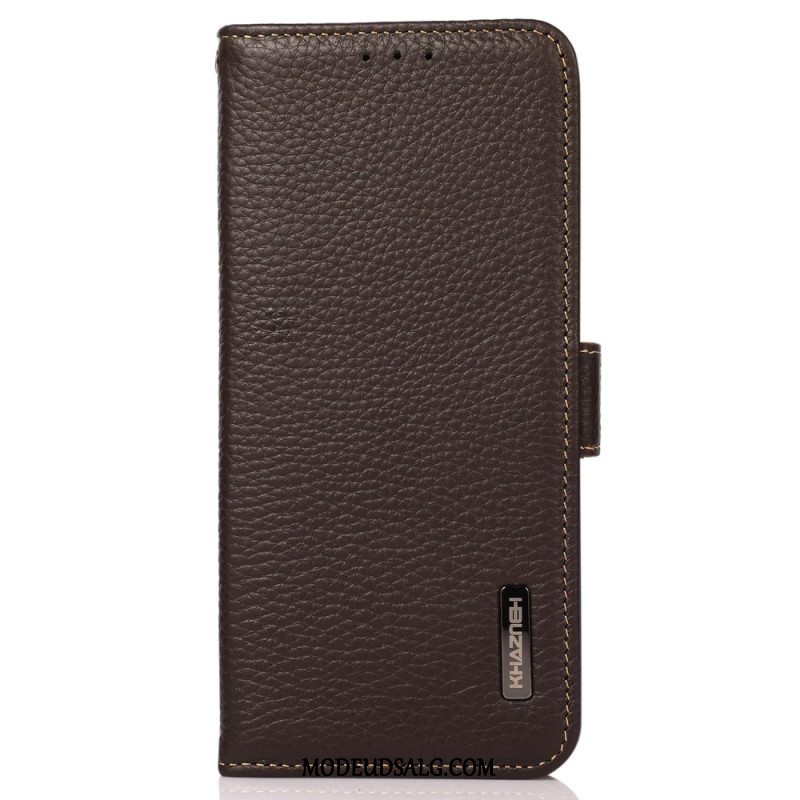 Læder Cover Sony Xperia 10 Vi Telefon Etui Khazneh Rfid Blocking Wallet