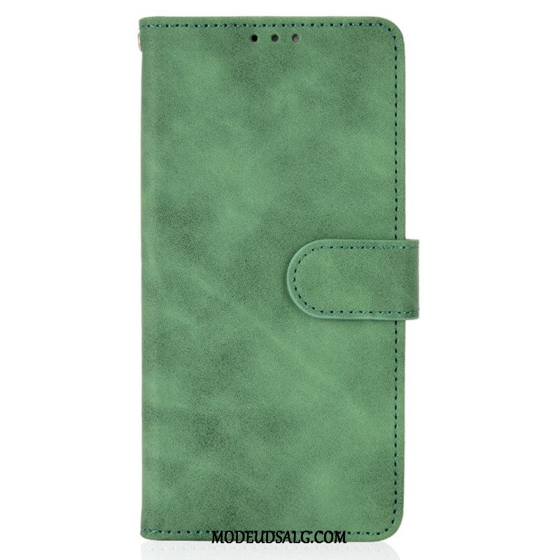 Læder Cover Xiaomi 14 Pro Telefon Etui Ruskindseffekt