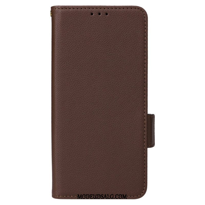 Læder Cover Xiaomi 14 Pro Telefon Etui Ultratynd Rem