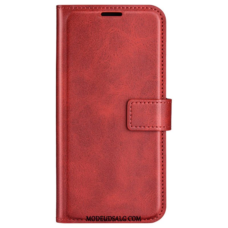 Læder Cover Xiaomi 14 Telefon Etui Kalvetekstur