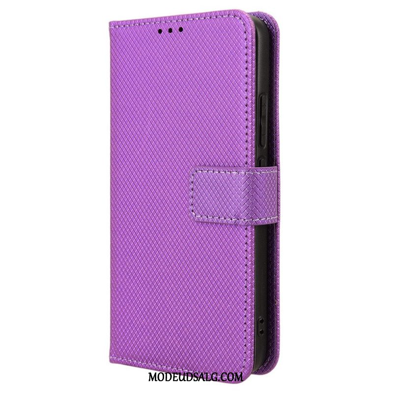 Læder Cover Xiaomi 14 Telefon Etui Prikket Tekstur