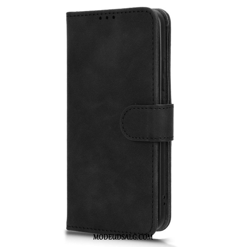 Læder Cover Xiaomi 14 Telefon Etui Ruskindseffekt