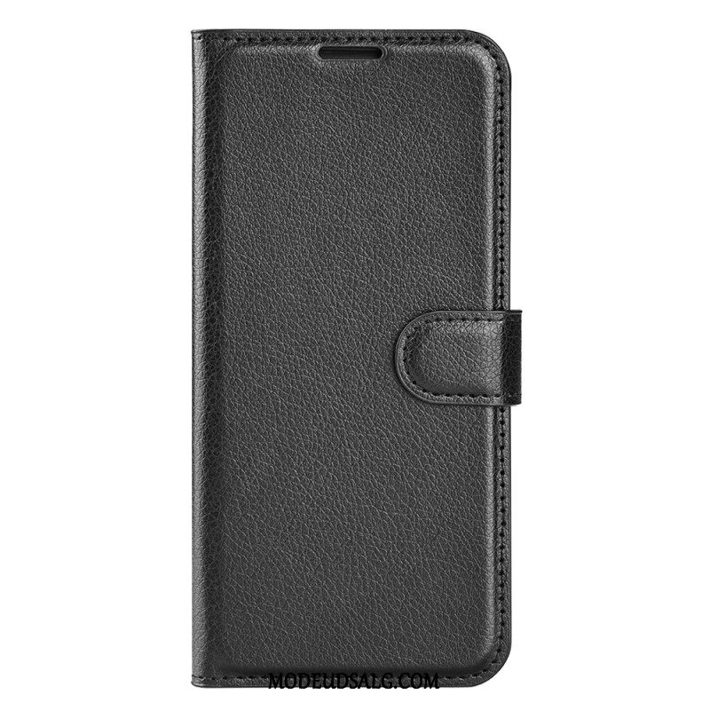 Læder Cover Xiaomi 14t Pro Telefon Etui Litchi Kunstlæder