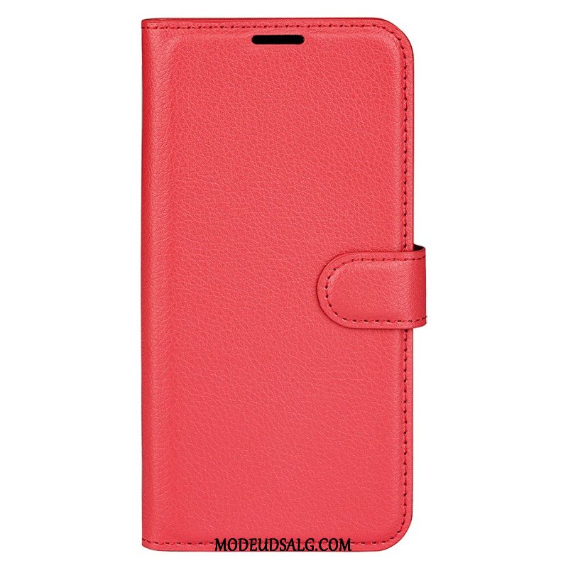 Læder Cover Xiaomi 14t Pro Telefon Etui Litchi Kunstlæder