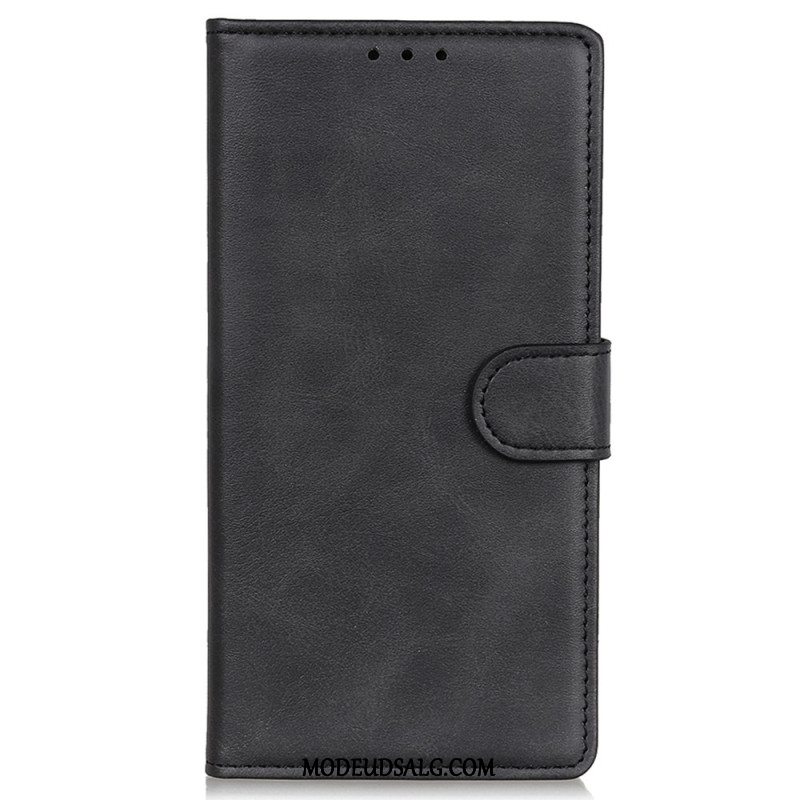 Læder Cover Xiaomi 14t Pro Telefon Etui Mat Kunstlæder