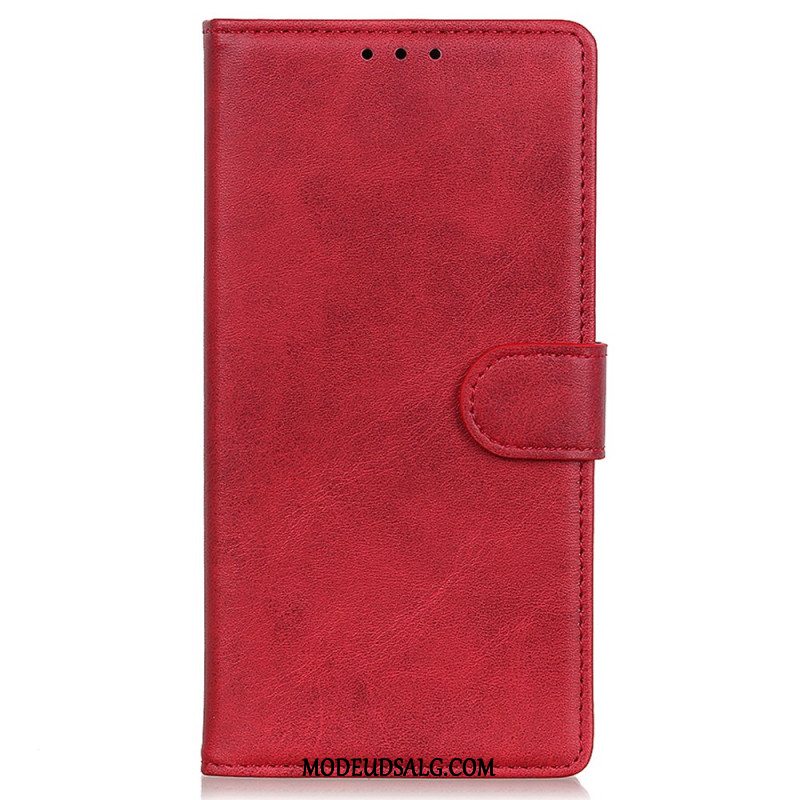 Læder Cover Xiaomi 14t Pro Telefon Etui Mat Kunstlæder