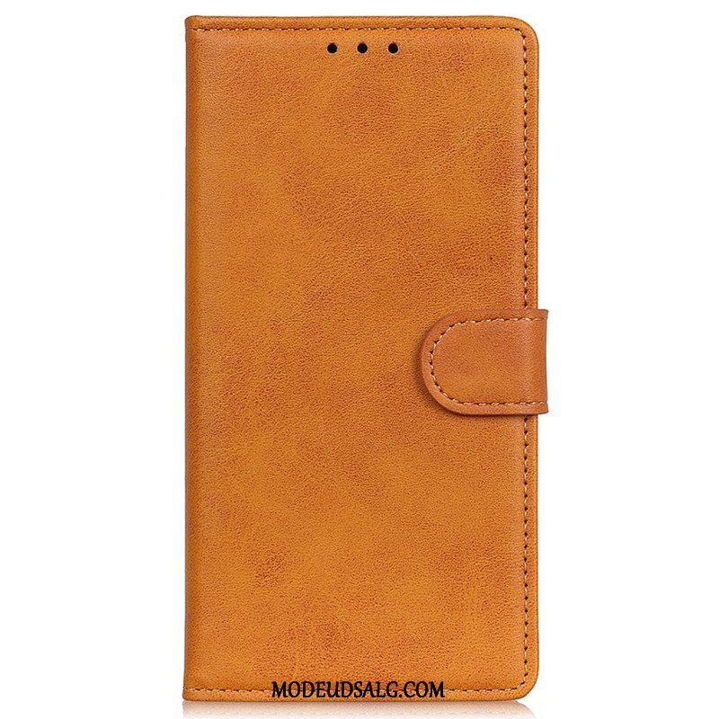 Læder Cover Xiaomi 14t Pro Telefon Etui Mat Kunstlæder