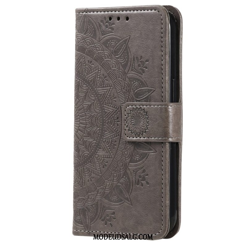 Læder Cover Xiaomi 14t Telefon Etui Mandala Søn