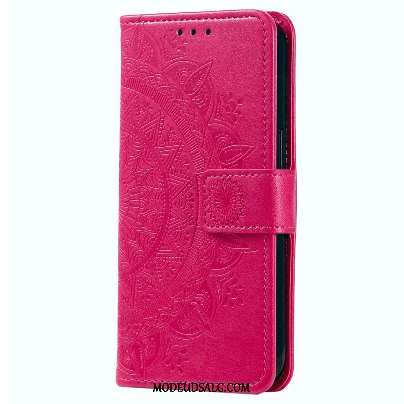 Læder Cover Xiaomi 14t Telefon Etui Mandala Søn