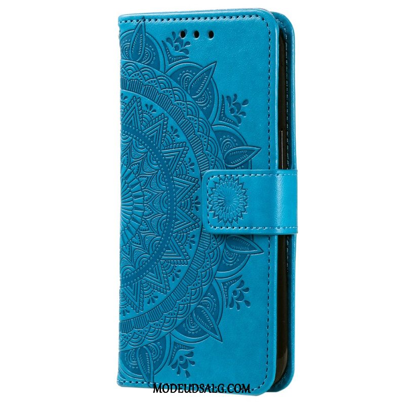 Læder Cover Xiaomi 14t Telefon Etui Mandala Søn