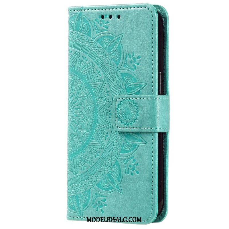 Læder Cover Xiaomi 14t Telefon Etui Mandala Søn