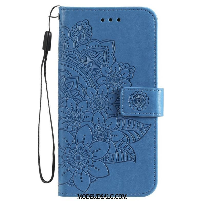 Læder Cover Xiaomi Redmi Note 10 5G Mandala