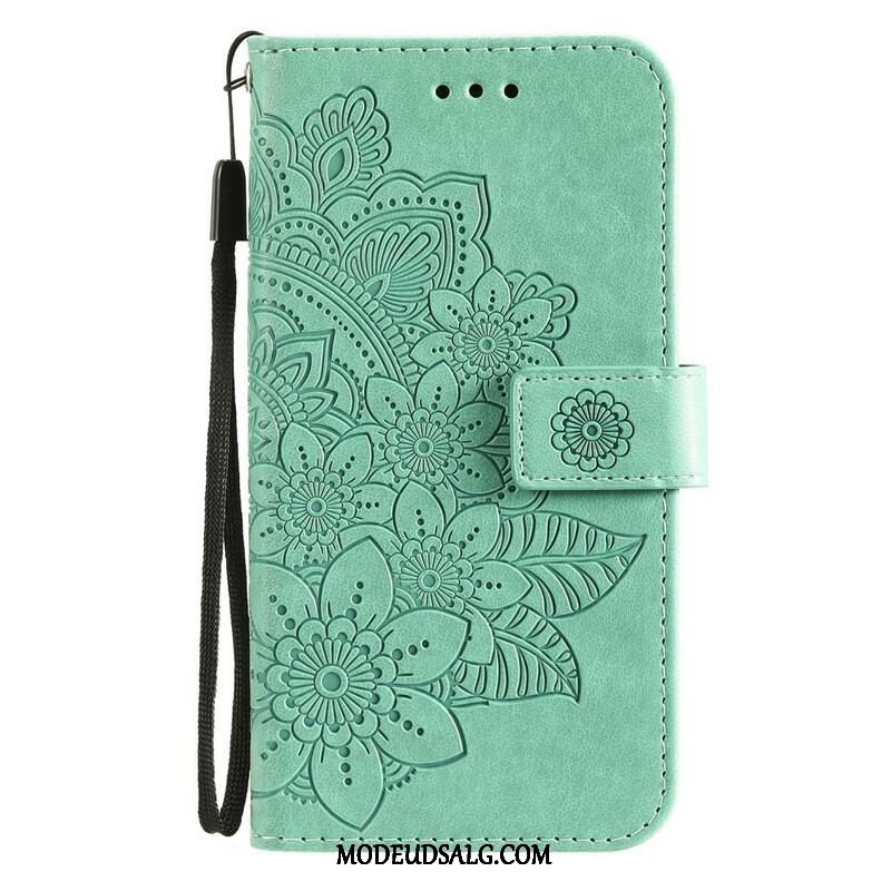 Læder Cover Xiaomi Redmi Note 10 5G Mandala