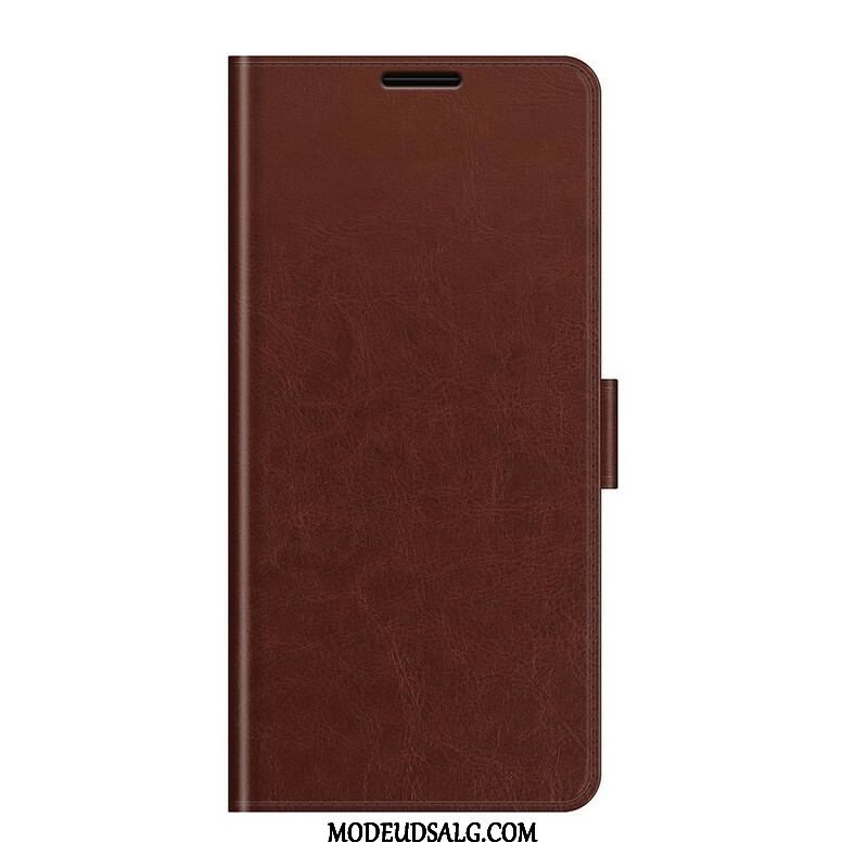 Læder Cover Xiaomi Redmi Note 10 5G Monokrom