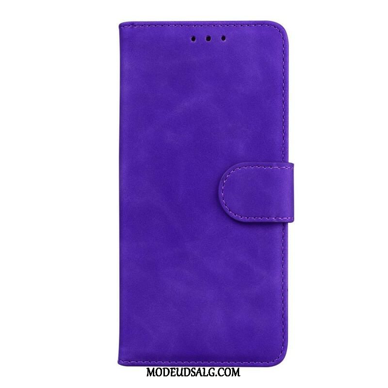 Læder Cover Xiaomi Redmi Note 10 5G Vintage Syning