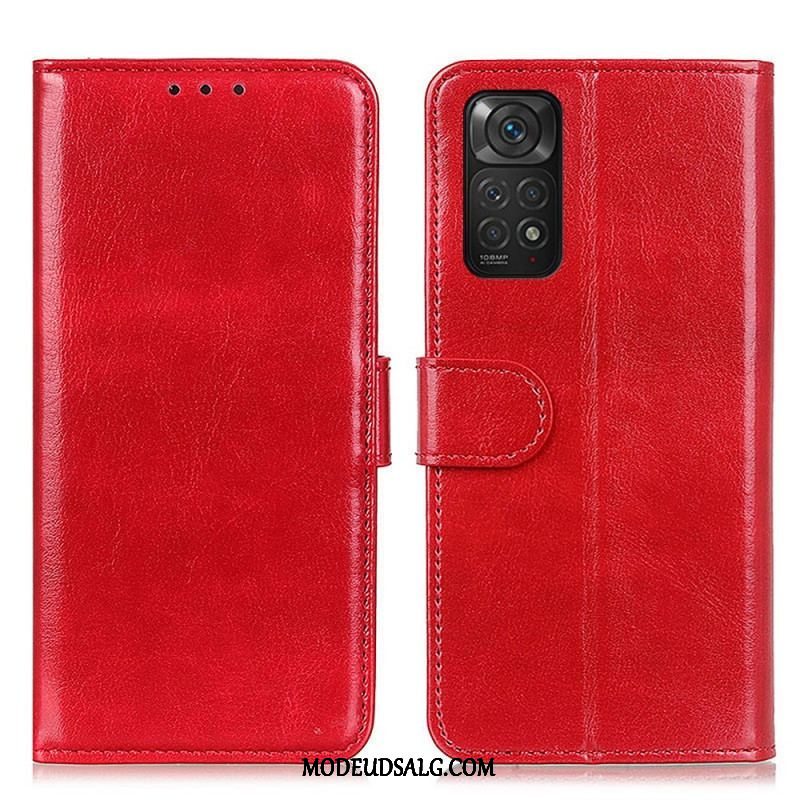 Læder Cover Xiaomi Redmi Note 11 / 11S Frossen Finesse